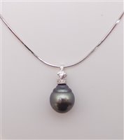 Pendente Recarlo Donna in Oro Perla 0.36 Ct ZA 781/2B - ZA 781/2B